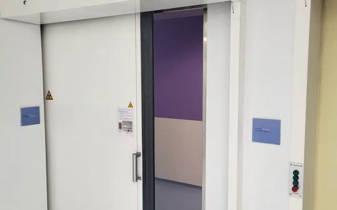 Strahlenschutztüre für Krankenhäuser